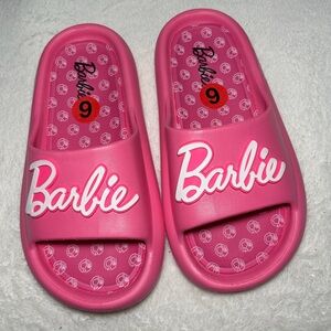 Barbie Vibrant Pink Kids Slide‎ Sandals